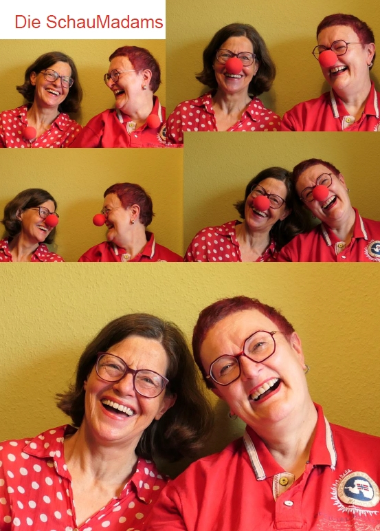 Die SchauMadams Sabine Berg & Katharina Rogalla beim Foto-Shooring 2025